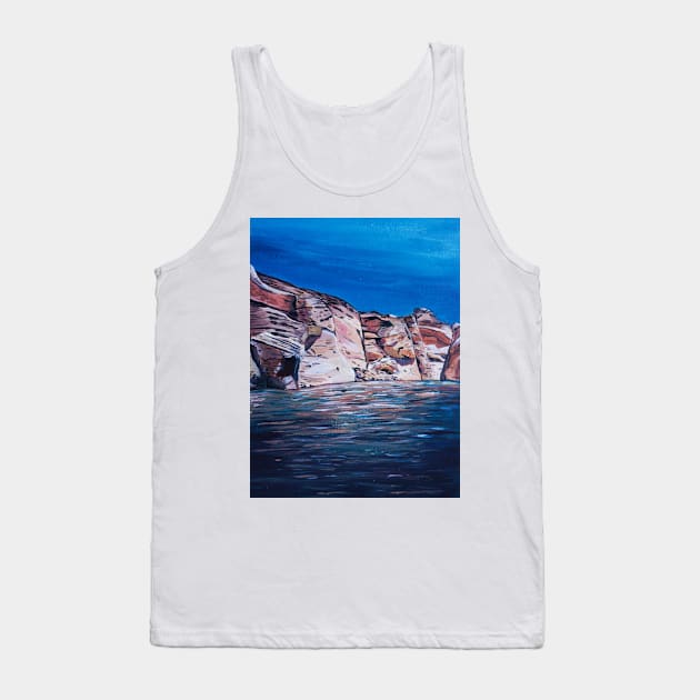 Red Rocks at Lake Powell Tank Top by monitdesign